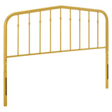 Modway Furniture Lennon Twin Metal Headboard Gold 1.5 x 37.5 x 51.5