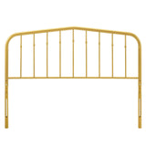 Modway Furniture Lennon Twin Metal Headboard Gold 1.5 x 37.5 x 51.5