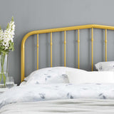 Modway Furniture Lennon Twin Metal Headboard Gold 1.5 x 37.5 x 51.5