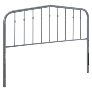 Modway Furniture Lennon Full Metal Headboard 0423 Gray MOD-6165-GRY