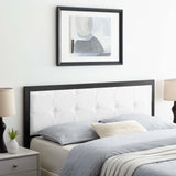 Teagan Tufted Twin Headboard Black White MOD-6172-BLK-WHI