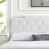 Juliet Tufted Full/Queen Performance Velvet Headboard White MOD-6185-WHI