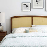 Halcyon Cane Full Headboard Walnut MOD-6203-WAL