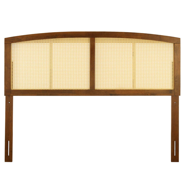 Halcyon Cane Queen Headboard Walnut MOD-6204-WAL