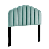 Veronique King/California King Performance Velvet Headboard Mint MOD-6208-MIN