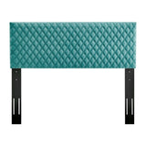 Angela King Performance Velvet Headboard Teal MOD-6211-TEA