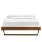 Billie Full Wood Platform Bed Frame Walnut MOD-6213-WAL