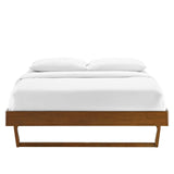 Billie Queen Wood Platform Bed Frame Walnut MOD-6214-WAL