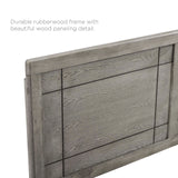 Archie Twin Wood Headboard Gray MOD-6220-GRY