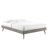 Margo Full Wood Platform Bed Frame Gray MOD-6229-GRY