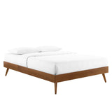 Margo Full Wood Platform Bed Frame Walnut MOD-6229-WAL