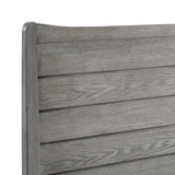 Georgia King Wood Platform Bed Gray MOD-6239-GRY