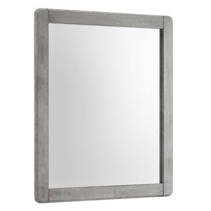 Georgia Wood Mirror Gray MOD-6243-GRY
