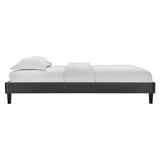 Reign Full Performance Velvet Platform Bed Frame Charcoal MOD-6265-CHA