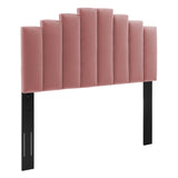 Noelle Performance Velvet Twin Headboard Dusty Rose MOD-6276-DUS