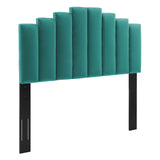 Noelle Performance Velvet Twin Headboard Teal MOD-6276-TEA