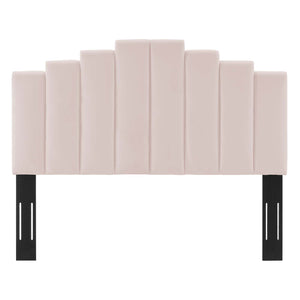 Noelle Performance Velvet King/California King Headboard Pink MOD-6278-PNK