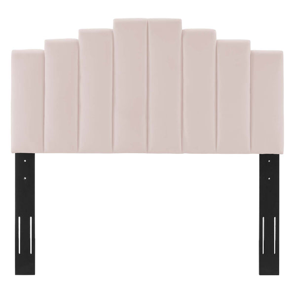 Noelle Performance Velvet King/California King Headboard Pink MOD-6278-PNK