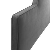 Dawn Full/Queen Performance Velvet Headboard Charcoal MOD-6303-CHA