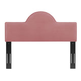 Dawn Full/Queen Performance Velvet Headboard Dusty Rose MOD-6303-DUS