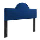 Dawn Full/Queen Performance Velvet Headboard Navy MOD-6303-NAV