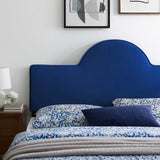 Dawn Full/Queen Performance Velvet Headboard Navy MOD-6303-NAV