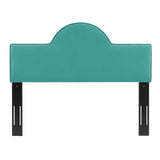 Dawn Full/Queen Performance Velvet Headboard Teal MOD-6303-TEA