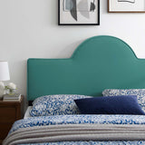 Dawn Full/Queen Performance Velvet Headboard Teal MOD-6303-TEA