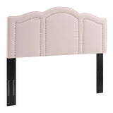 Cecilia King/California King Performance Velvet Headboard Pink MOD-6310-PNK