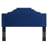 Lucia Full/Queen Performance Velvet Headboard Navy MOD-6312-NAV