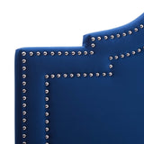 Lucia Full/Queen Performance Velvet Headboard Navy MOD-6312-NAV