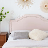 Lucia Full/Queen Performance Velvet Headboard Pink MOD-6312-PNK