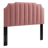 Rosalind Performance Velvet Twin Headboard Dusty Rose MOD-6314-DUS