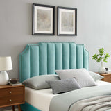 Rosalind Performance Velvet Twin Headboard Mint MOD-6314-MIN