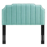 Rosalind Performance Velvet Twin Headboard Mint MOD-6314-MIN