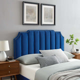 Rosalind Performance Velvet Twin Headboard Navy MOD-6314-NAV