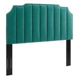 Rosalind Performance Velvet Twin Headboard Teal MOD-6314-TEA