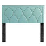 Modway Furniture Greta Performance Velvet King/California King Headboard XRXT Mint MOD-6322-MIN