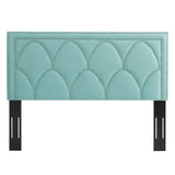 Modway Furniture Greta Performance Velvet King/California King Headboard XRXT Mint MOD-6322-MIN