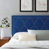 Modway Furniture Greta Performance Velvet King/California King Headboard XRXT Navy MOD-6322-NAV