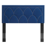 Modway Furniture Greta Performance Velvet King/California King Headboard XRXT Navy MOD-6322-NAV