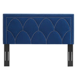 Modway Furniture Greta Performance Velvet King/California King Headboard XRXT Navy MOD-6322-NAV