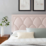 Modway Furniture Greta Performance Velvet King/California King Headboard XRXT Pink MOD-6322-PNK