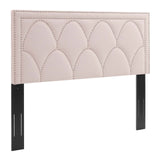 Modway Furniture Greta Performance Velvet King/California King Headboard XRXT Pink MOD-6322-PNK