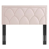 Modway Furniture Greta Performance Velvet King/California King Headboard XRXT Pink MOD-6322-PNK