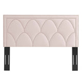 Modway Furniture Greta Performance Velvet King/California King Headboard XRXT Pink MOD-6322-PNK