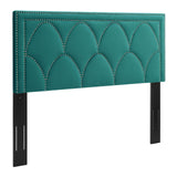 Modway Furniture Greta Performance Velvet King/California King Headboard XRXT Teal MOD-6322-TEA