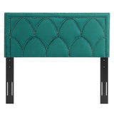 Modway Furniture Greta Performance Velvet King/California King Headboard XRXT Teal MOD-6322-TEA