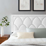 Modway Furniture Greta Performance Velvet King/California King Headboard XRXT White MOD-6322-WHI