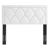 Modway Furniture Greta Performance Velvet King/California King Headboard XRXT White MOD-6322-WHI